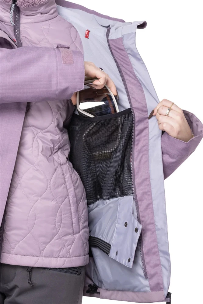 686 WOMEN'S SMARTY 3-IN-1 SPELLBOUND JACKET 3 686 WOMEN'S SMARTY 3-IN-1 SPELLBOUND JACKET - Image 3