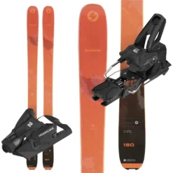Blizzard Hustle 10 Men's Skis W/ Salomon Strive 14 Bindings - 2023