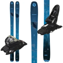 Blizzard Hustle 9 Men's Skis W/ Marker Squire 11 Bindings - 2023