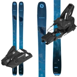 Blizzard Hustle 9 Men's Skis W/ Salomon Strive 14 Bindings - 2023