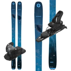 Blizzard Hustle 9 Men's Skis W/ Salomon Warden 11 - 2023