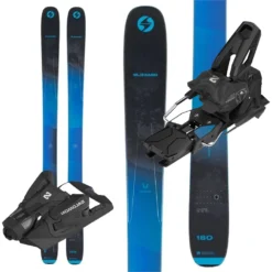 Blizzard Rustler 10 Skis W/ Salomon Strive 14 Bindings - 2023