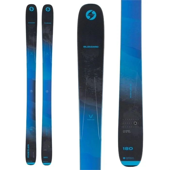 Blizzard Rustler 10 Skis W/ Salomon Warden 13 MNC Bindings - 2023 2 Blizzard Rustler 10 Skis W/ Salomon Warden 13 MNC Bindings - 2023 - Image 2