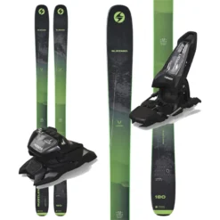 Blizzard Rustler 9 Skis W/ Marker Griffon 13 ID Bindings - 2023