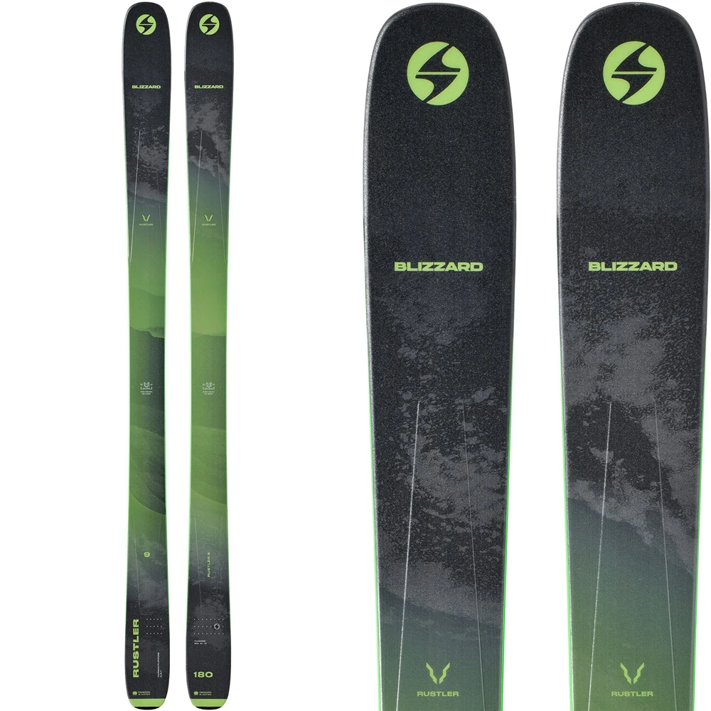 Blizzard Rustler 9 Skis W/ Marker Griffon 13 ID Bindings - 2023 2 Blizzard Rustler 9 Skis W/ Marker Griffon 13 ID Bindings - 2023 - Image 2
