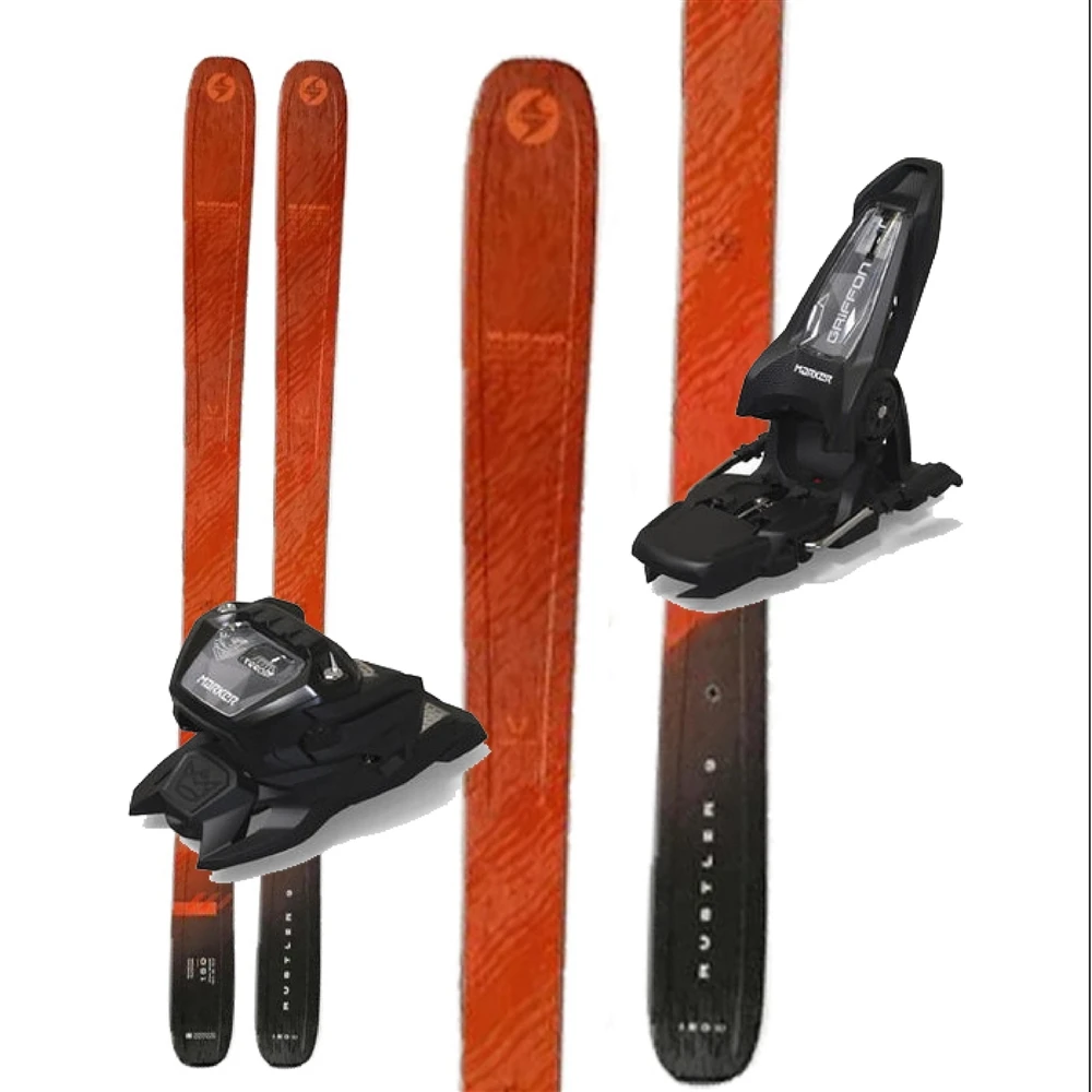 Blizzard Rustler 9 Men's Skis W/ Marker Griffon 13 ID Bindings - 2024 1 Blizzard Rustler 9 Men's Skis W/ Marker Griffon 13 ID Bindings - 2024