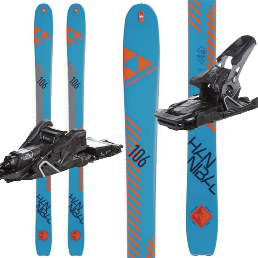 Fischer Hannibal 106 CA Skis W/ Salomon S/LAb Shift MNC 13 Bindings - 2022 1 Fischer Hannibal 106 CA Skis W/ Salomon S/LAb Shift MNC 13 Bindings - 2022