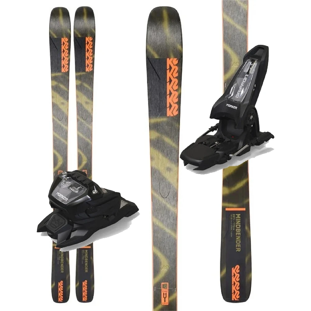 K2 Mindbender 89TI Skis W/Marker Griffon 13 Bindings - 2023 1 K2 Mindbender 89TI Skis W/Marker Griffon 13 Bindings - 2023