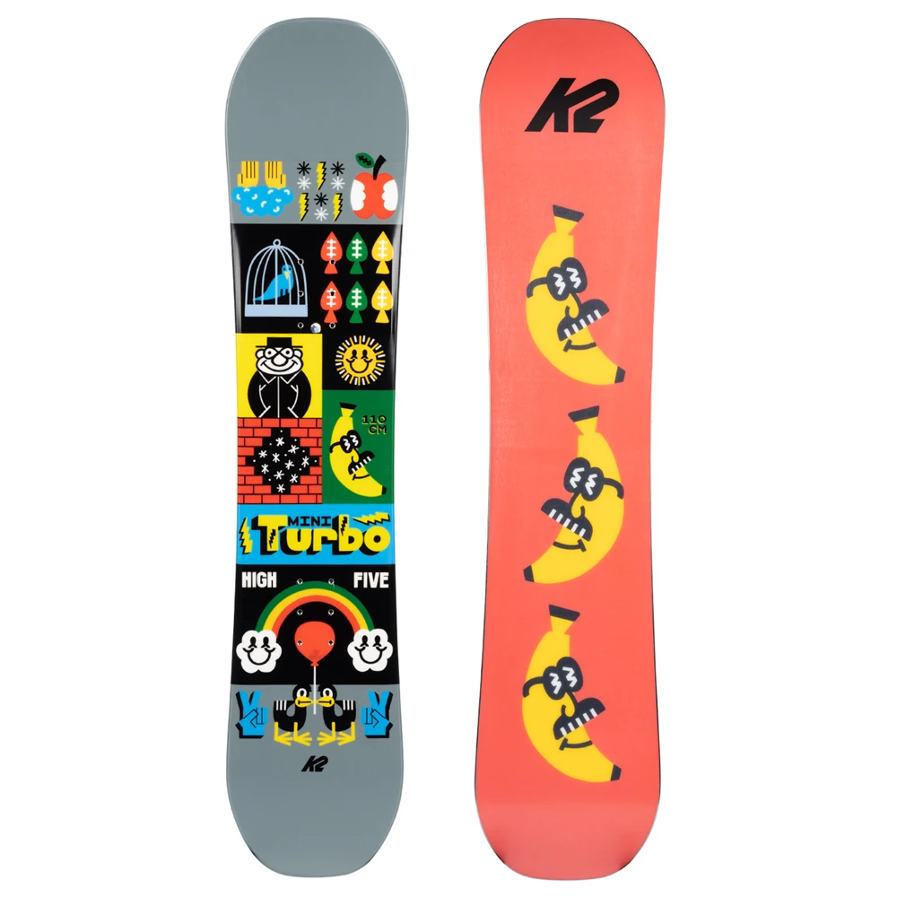 K2 Mini Turbo Kid's Snowboard - 2023 1 K2 Mini Turbo Kid's Snowboard - 2023
