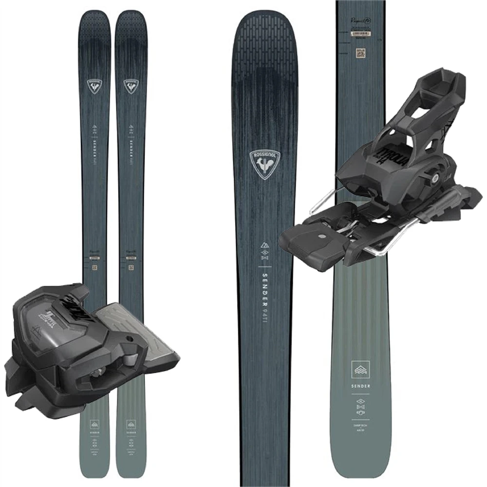 Rossignol Sender 94 TI Skis W/ Tyrolia Attack 14 Bindings - 2023 1 Rossignol Sender 94 TI Skis W/ Tyrolia Attack 14 Bindings - 2023