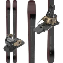 Salomon Stance 90 Skis W/ Salomon Warden 13 MNC Otter Bindings - 2023