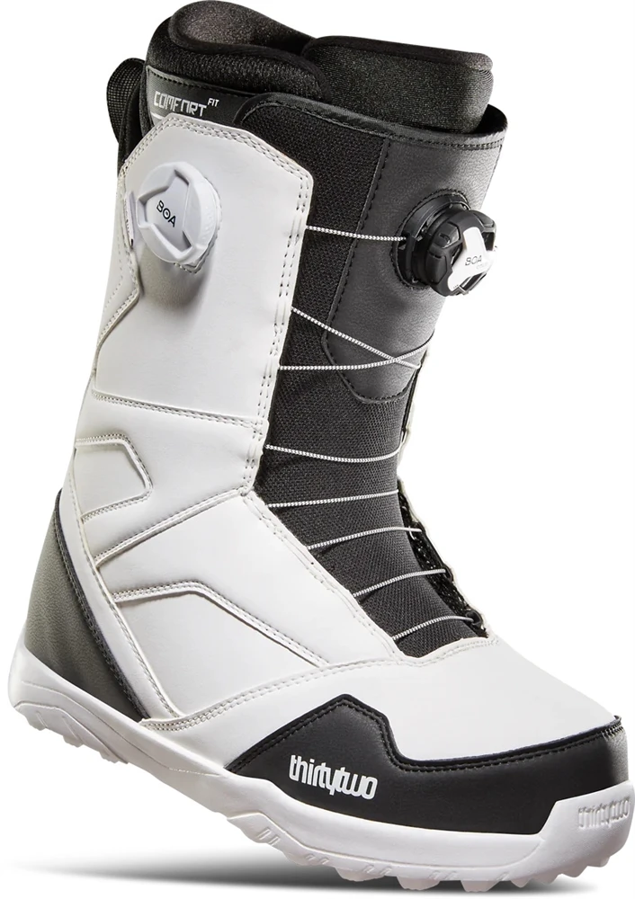 ThirtyTwo STW Double BOA White Men's Snowboard Boots - 2023 1 ThirtyTwo STW Double BOA White Men's Snowboard Boots - 2023