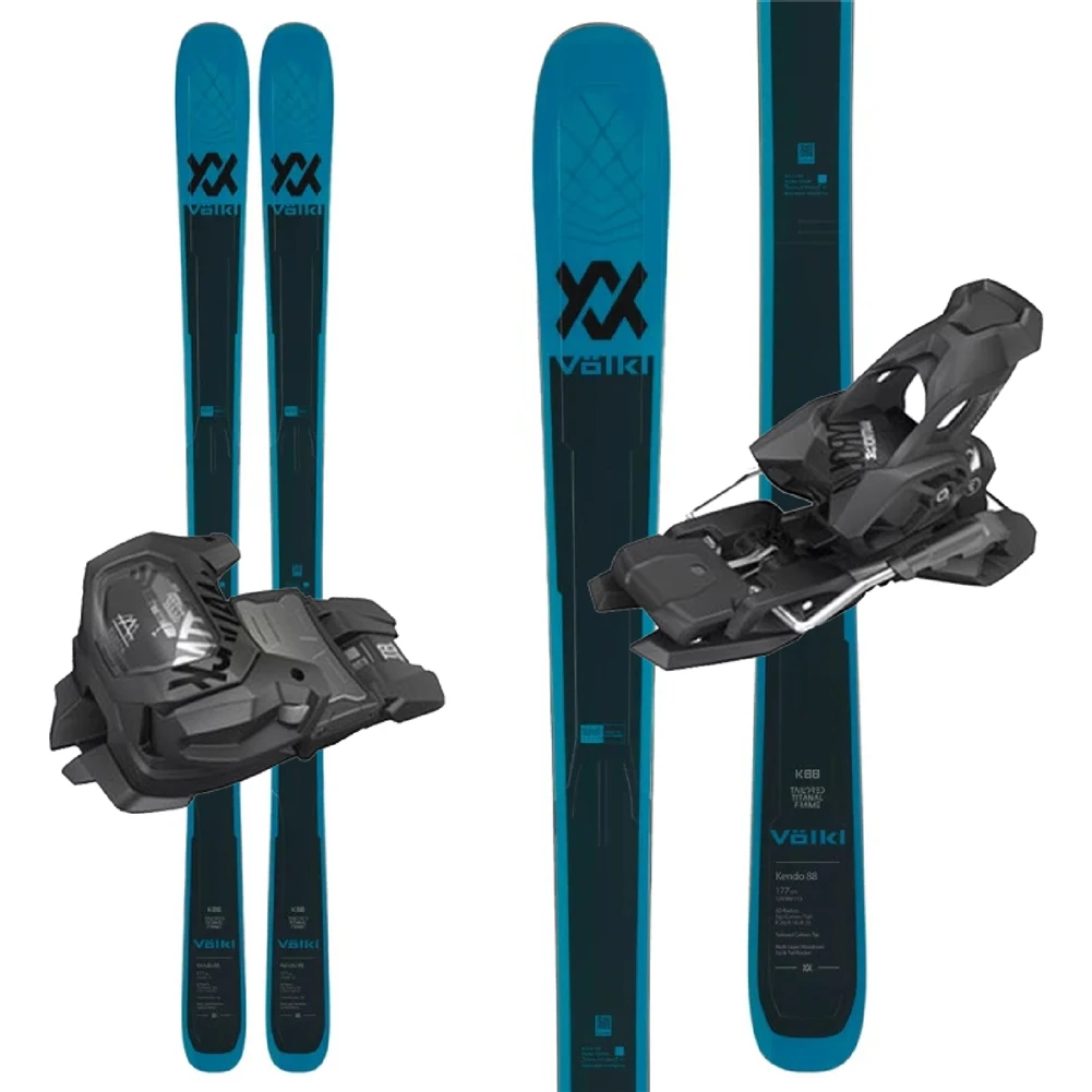 Volkl Kendo 88 W/ Attack 14 MN Bindings - 2023 1 Volkl Kendo 88 W/ Attack 14 MN Bindings - 2023
